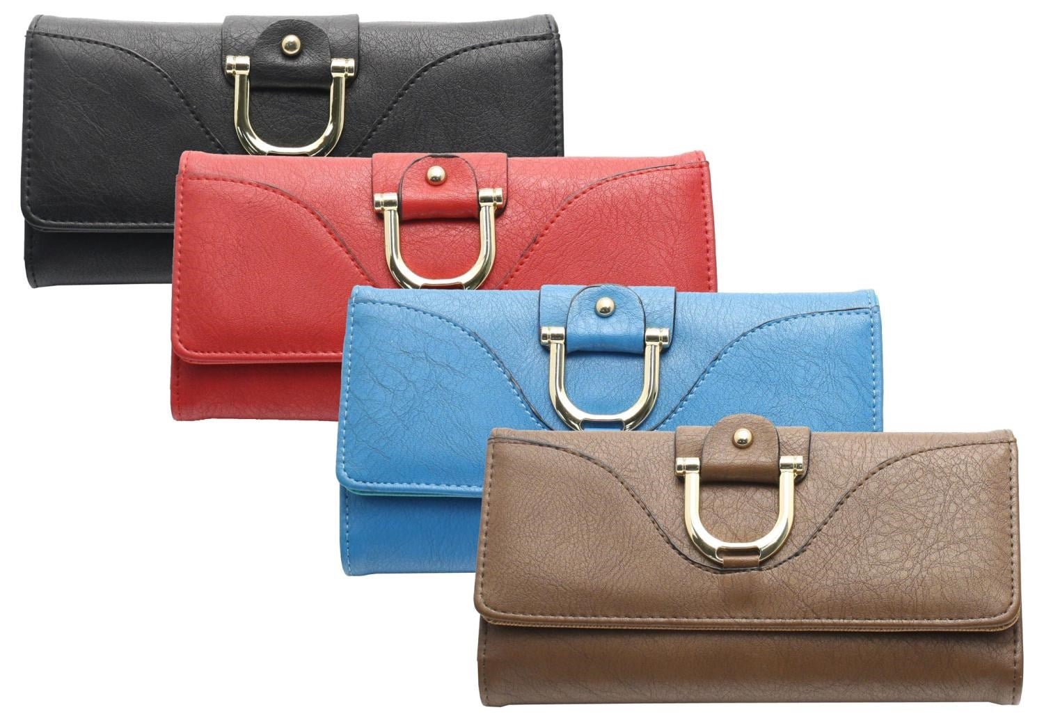 Female Multicolor High Quality PU Leather Ladies Wallet Purse at Rs  558/piece in Mumbai